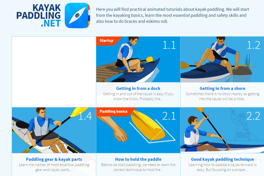 Kayak paddling 2