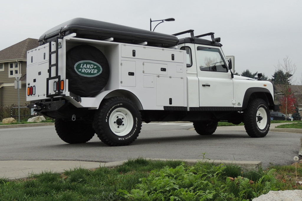 Land Rover expedition vehicle