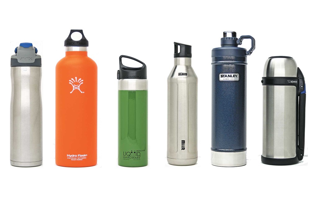 Most metal water bottles are insulated, and cannot be exposed to direct flame for boiling.