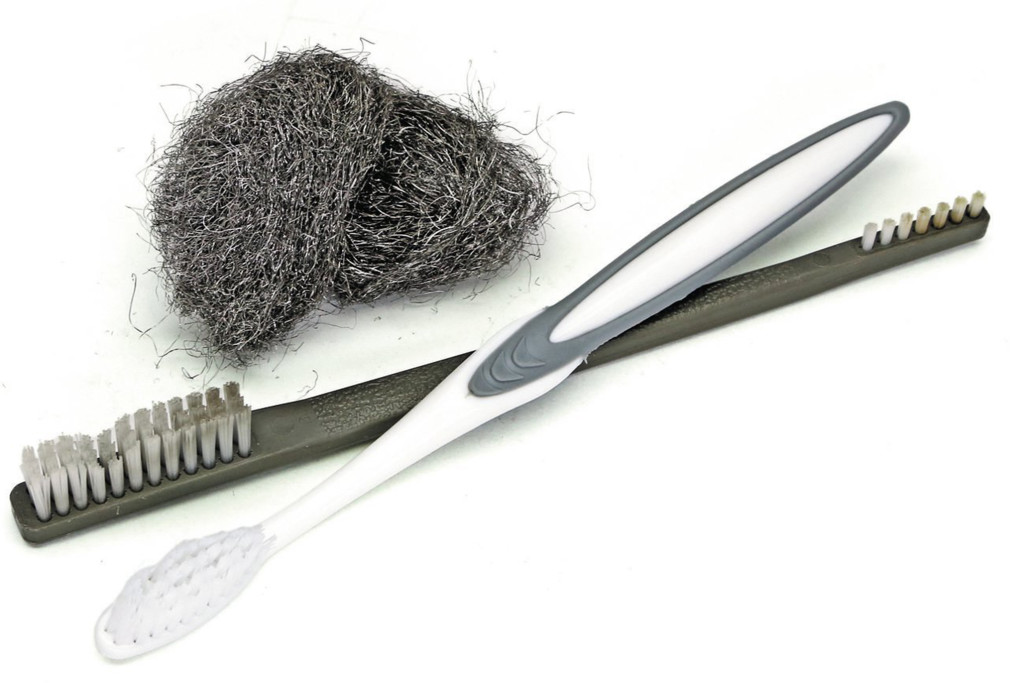 super-fine-steel-wool-and-toothbrush