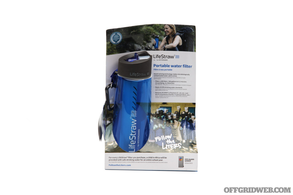 LifeStraw Go Package Front