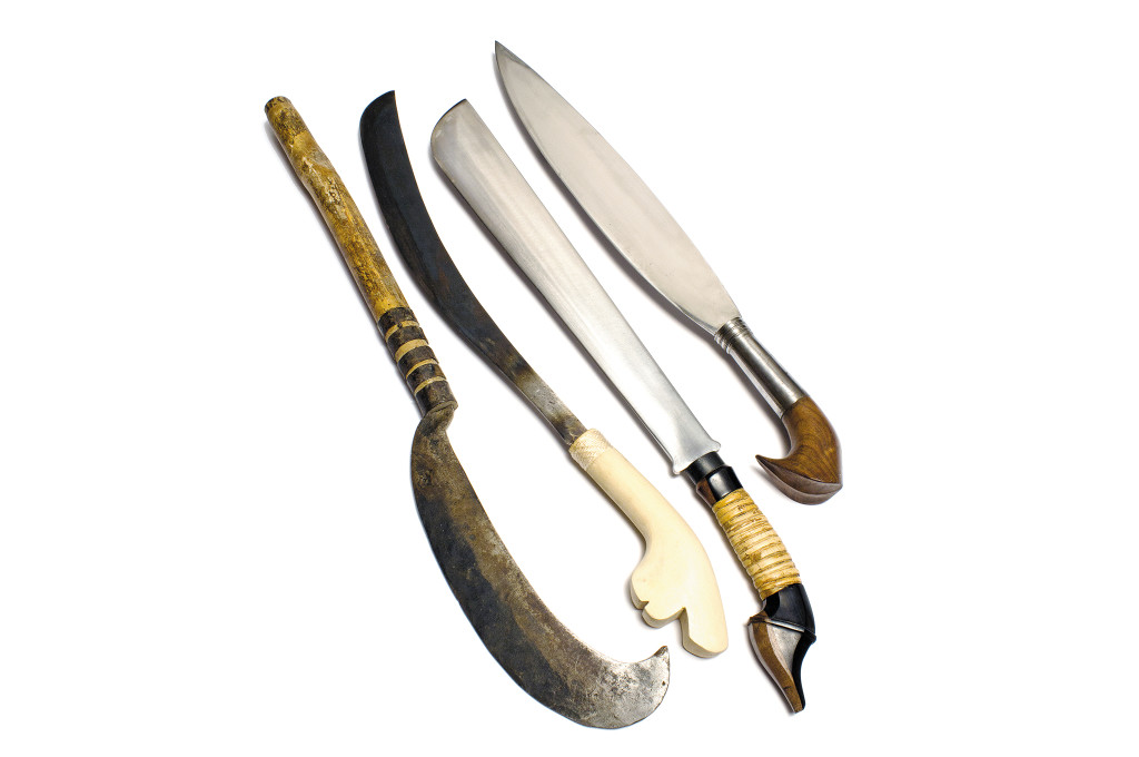 Traditional big blades come in many shapes and sizes. Some are specialized for certain tasks while others are more generic - and versatile.