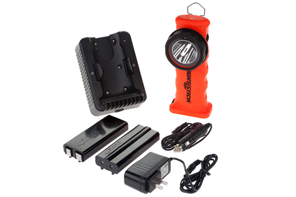 The XPR-5572R rechargeable light includes multiple charging and battery options.