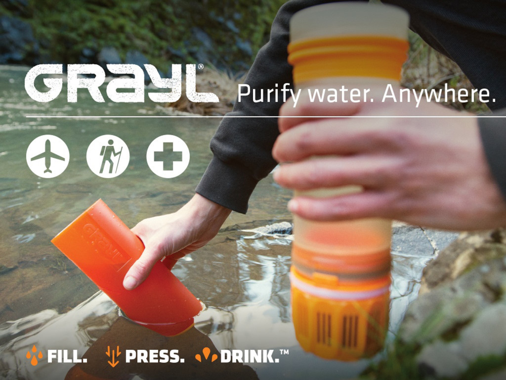 GRAYL Ultralight water bottle purifier 2