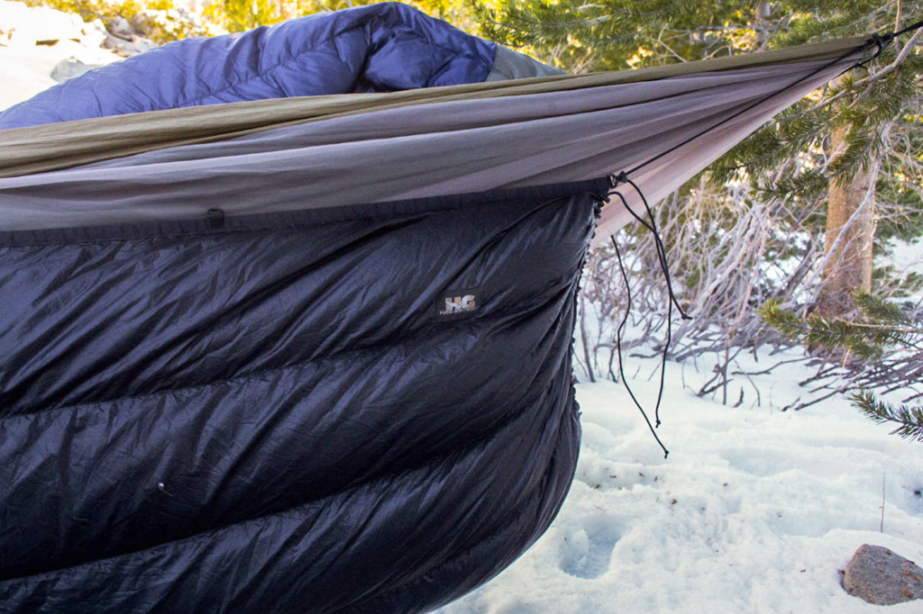 Various companies produce under quilts that can insulate your hammock effectively.