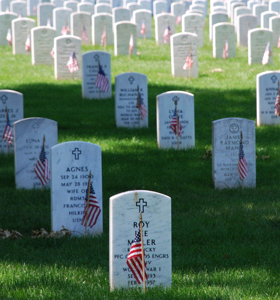 Memorial day Arlington cemetery