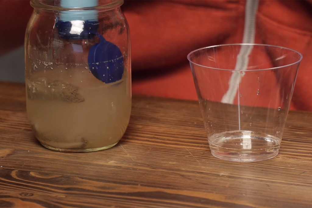 Drinking urine through LifeStraw 2