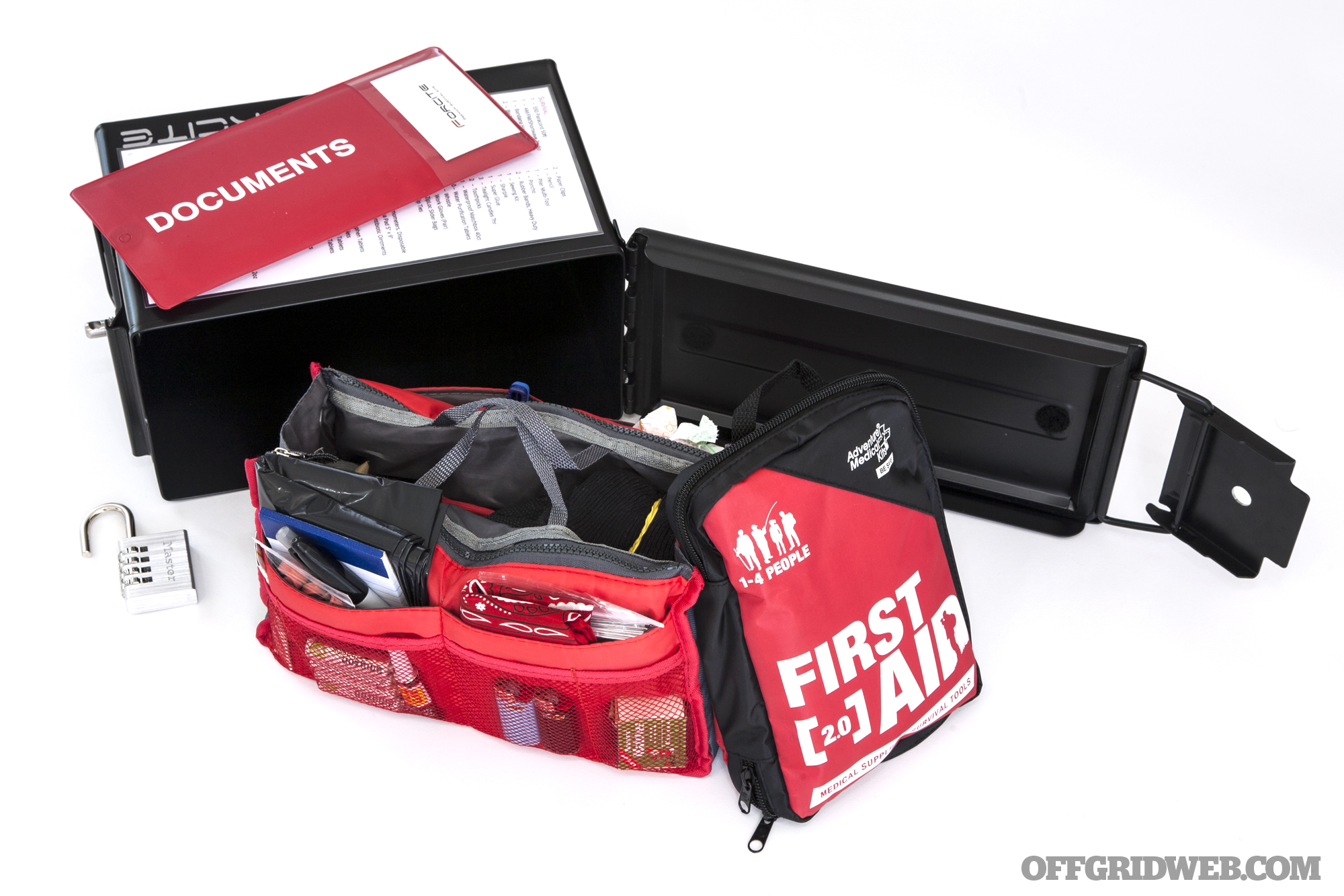 Ammo Box Survival Kit for your Car or Truck 
