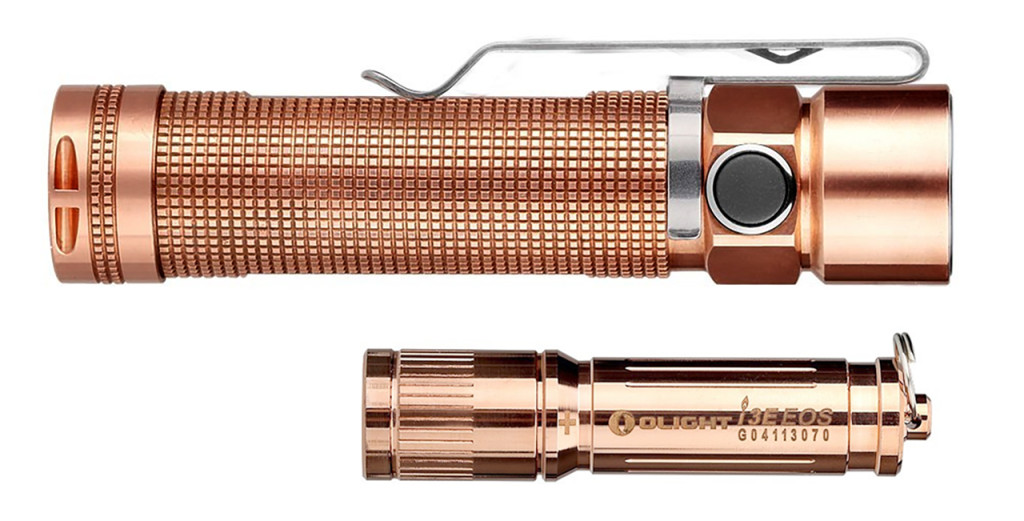 Olight copper edc flashlights 4
