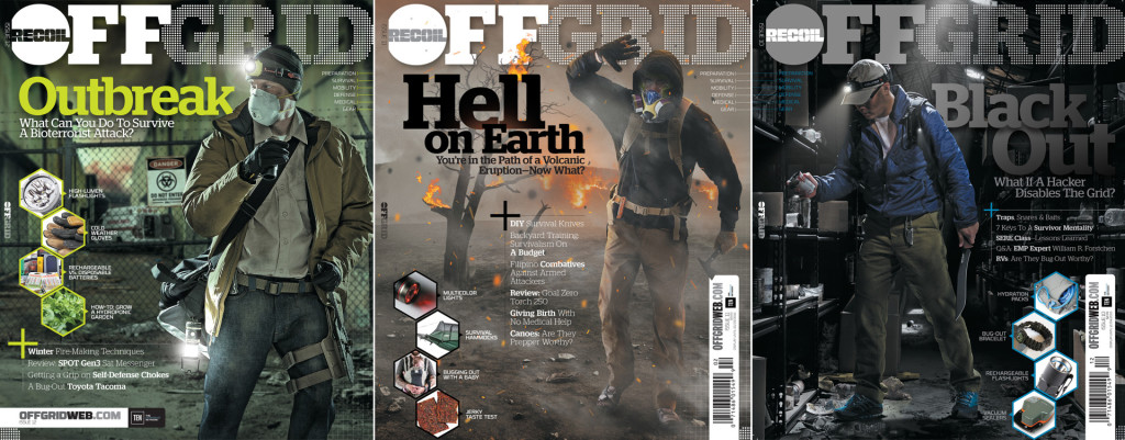 Recoil Offgrid magazine covers