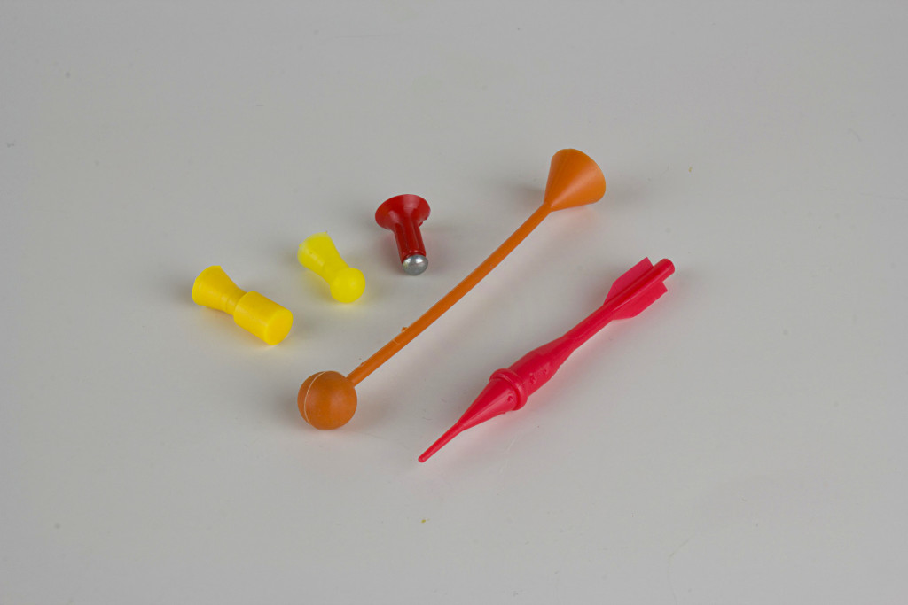 Factory-made blowgun projectiles also include impact or 