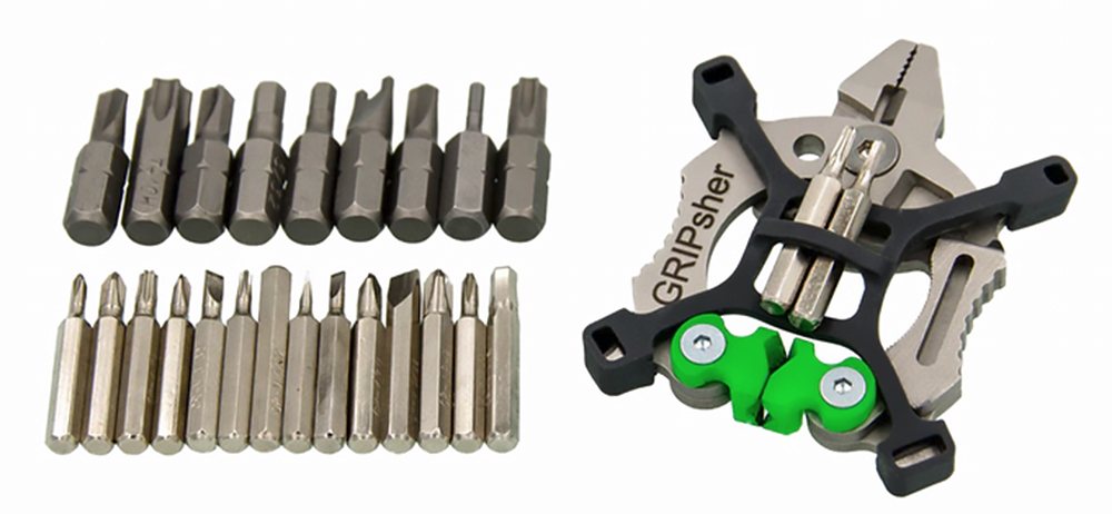 Spyder hex bit holders will be sent to backers who help the company reach its $120,000 stretch goal.