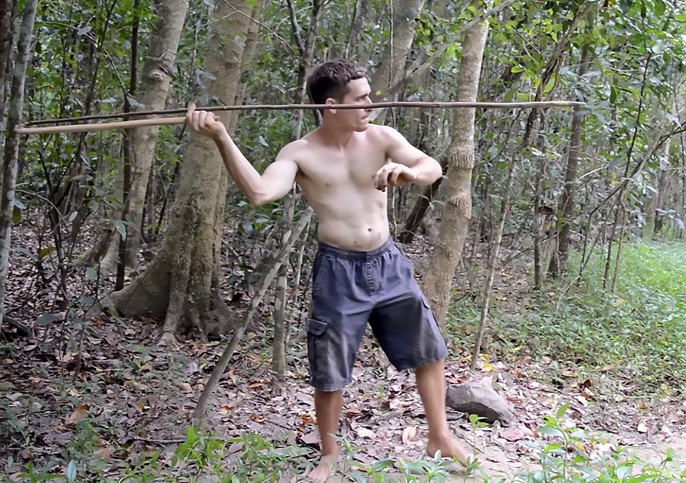 Primitive technology spear thrower 1