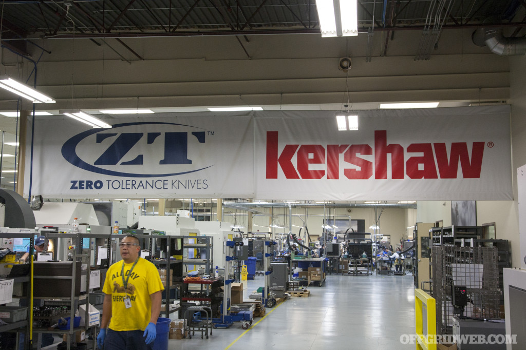 Zero Tolerance Kershaw knife factory 001