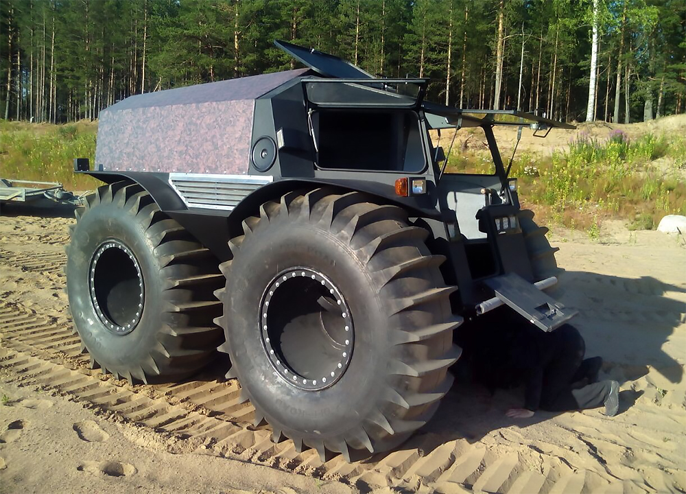 Sherp russian ATV off road truck amphibious vehicle 4