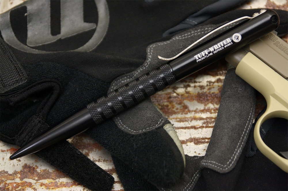 The Frontline was Jack's first tactical pen design, and showed that Tuff Writer was a viable business.