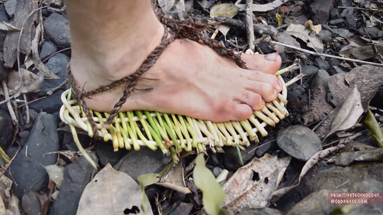 Primitive Technology: How to Make Sandals