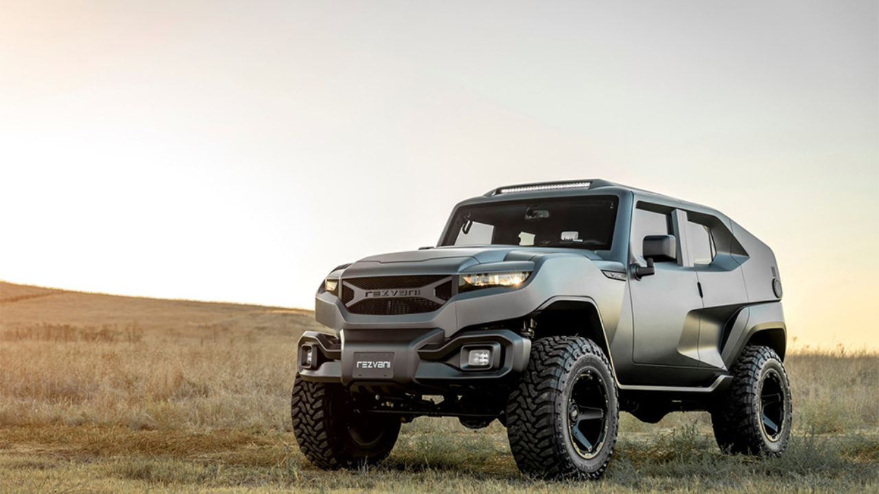 Rezvani Tank A 300 000 Armored Bug Out Truck Recoil Offgrid
