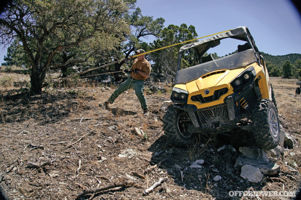 DIY Off-Road Vehicle Recovery with Rope & Pulleys