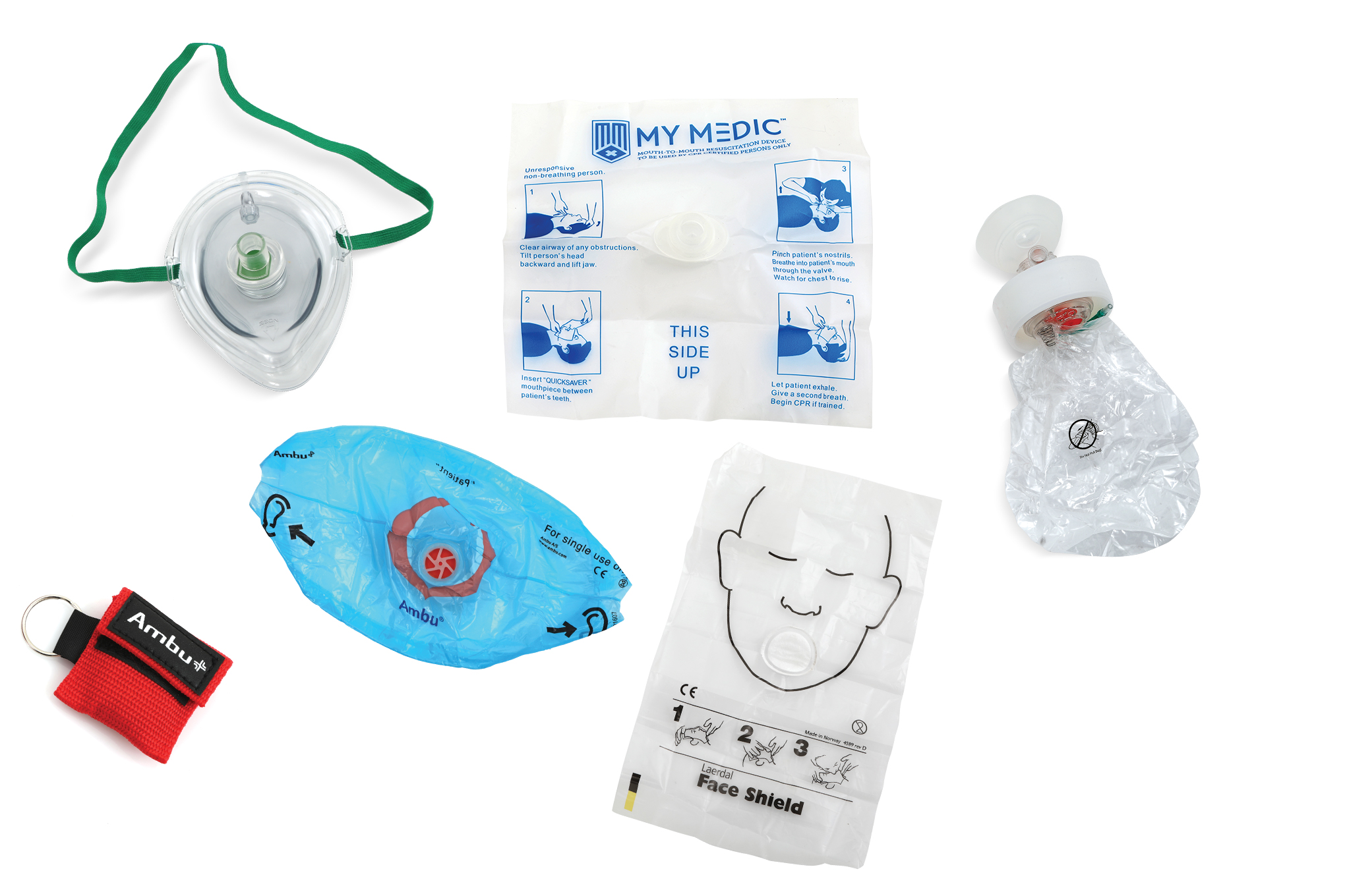 Ambu Two-In-One CPR Pocket Mask