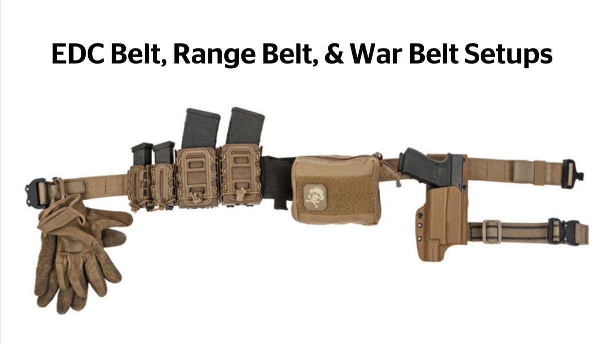 KRYDEX Tactical Quick Release Battle Belt Molle Soft Shooting Gun Belt –  Krydex