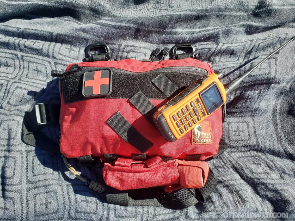 image of the SARv2 search and rescue bag